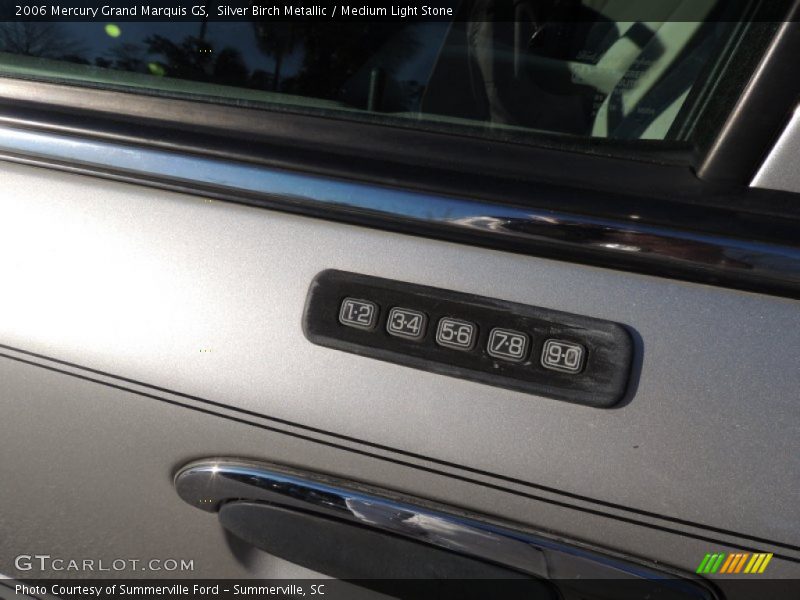 Silver Birch Metallic / Medium Light Stone 2006 Mercury Grand Marquis GS