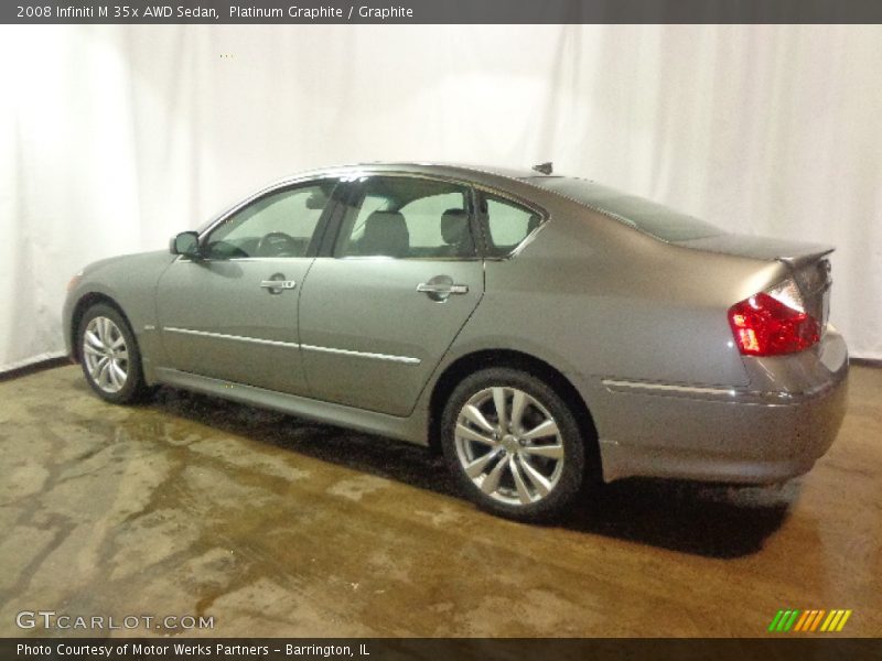 Platinum Graphite / Graphite 2008 Infiniti M 35x AWD Sedan