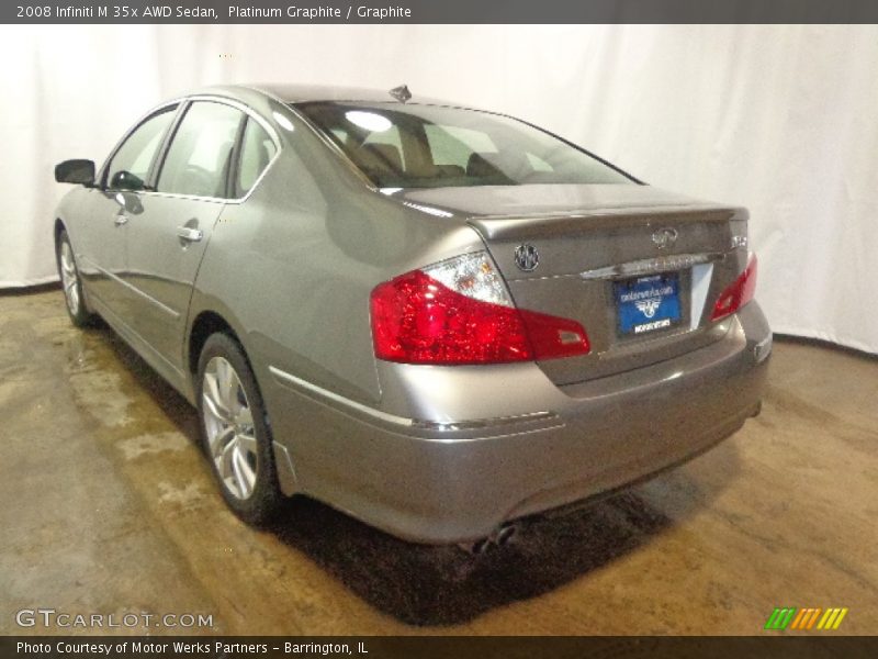 Platinum Graphite / Graphite 2008 Infiniti M 35x AWD Sedan