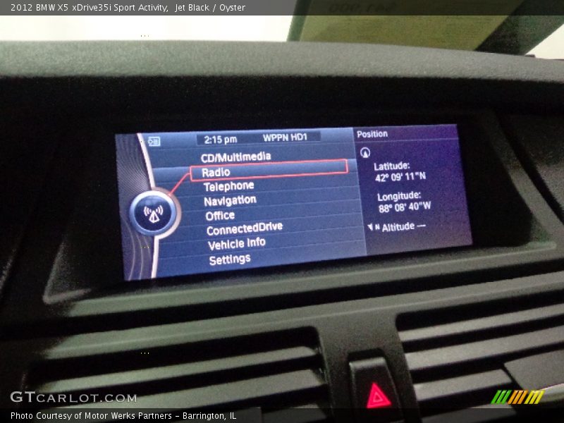 Jet Black / Oyster 2012 BMW X5 xDrive35i Sport Activity