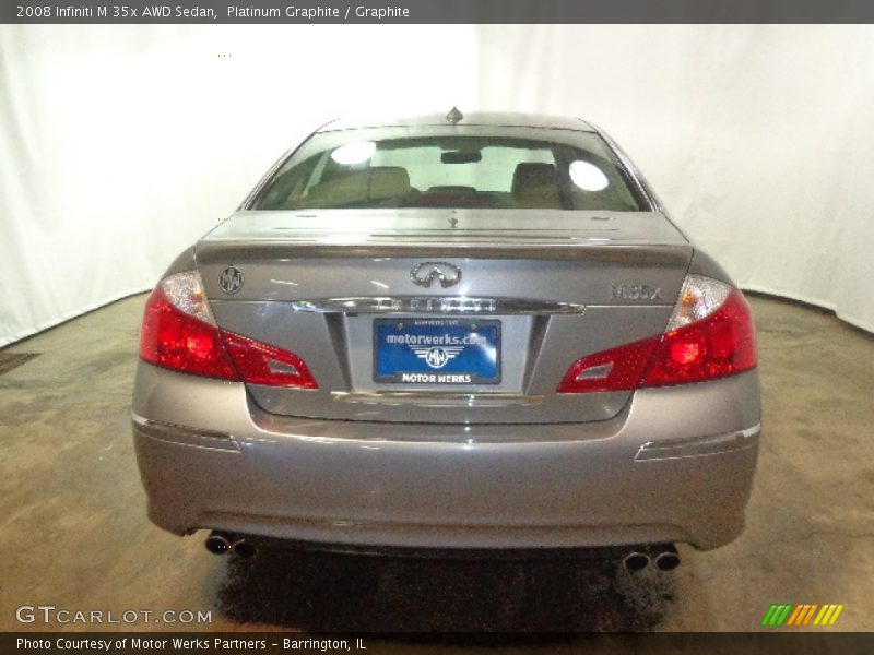 Platinum Graphite / Graphite 2008 Infiniti M 35x AWD Sedan
