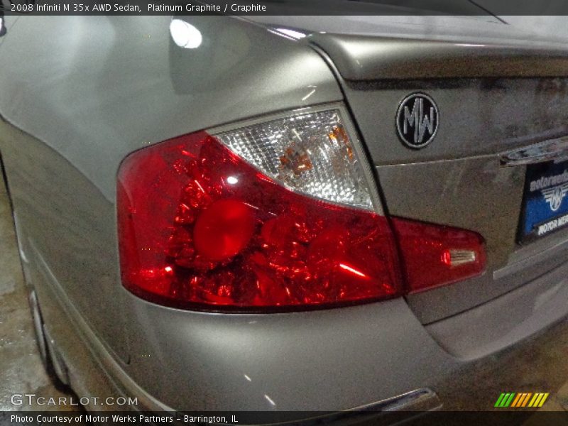 Platinum Graphite / Graphite 2008 Infiniti M 35x AWD Sedan