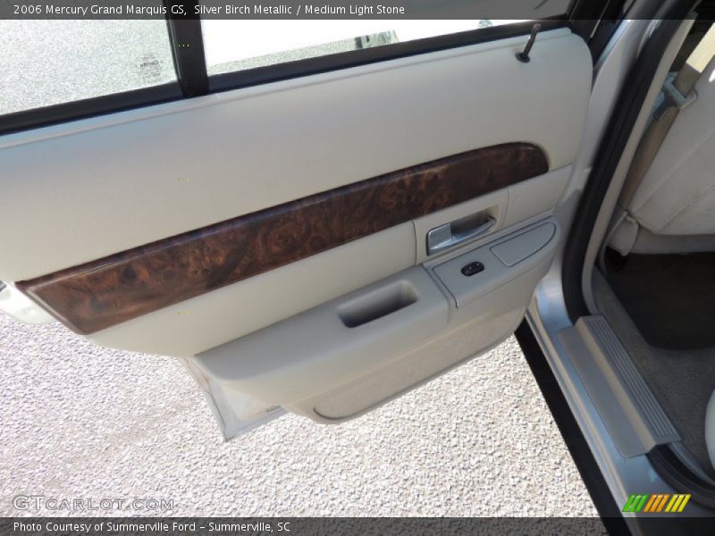 Silver Birch Metallic / Medium Light Stone 2006 Mercury Grand Marquis GS