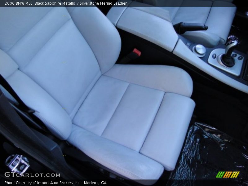 Black Sapphire Metallic / Silverstone Merino Leather 2006 BMW M5