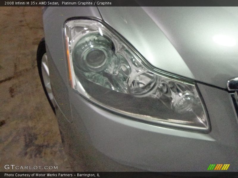Platinum Graphite / Graphite 2008 Infiniti M 35x AWD Sedan
