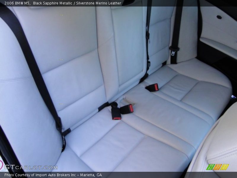Black Sapphire Metallic / Silverstone Merino Leather 2006 BMW M5