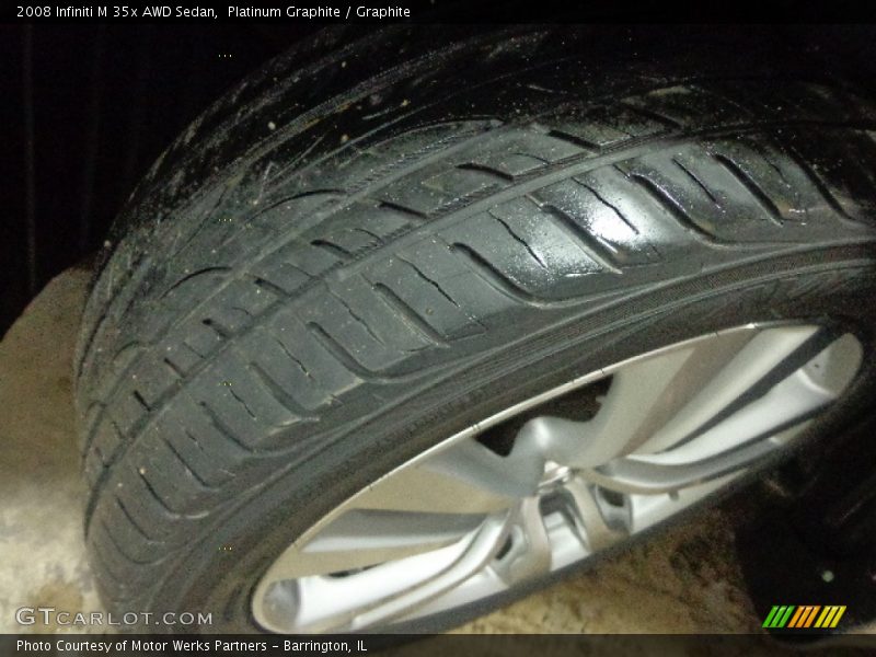 Platinum Graphite / Graphite 2008 Infiniti M 35x AWD Sedan