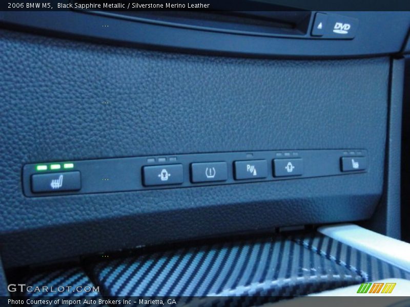 Black Sapphire Metallic / Silverstone Merino Leather 2006 BMW M5
