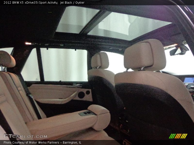 Jet Black / Oyster 2012 BMW X5 xDrive35i Sport Activity