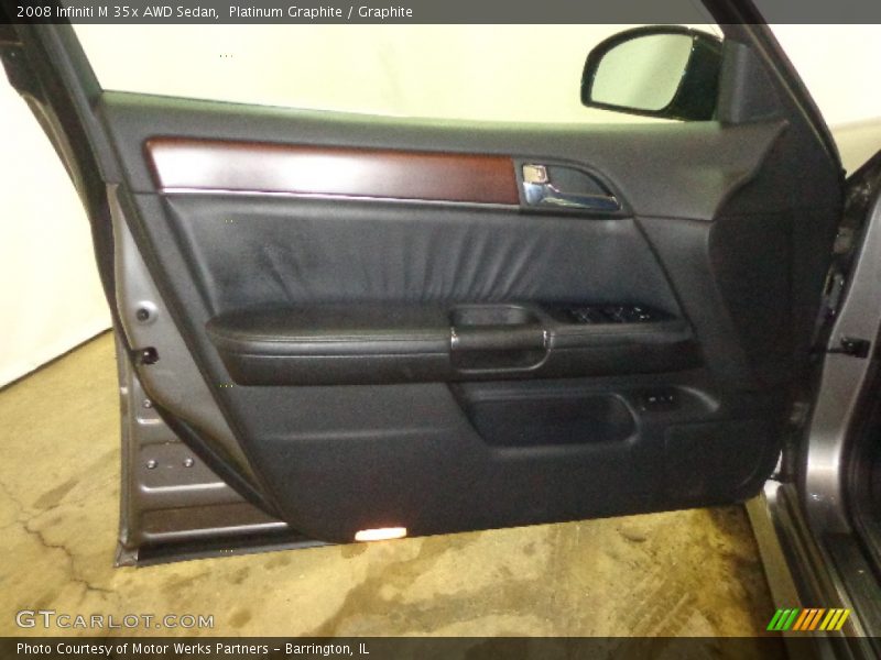 Platinum Graphite / Graphite 2008 Infiniti M 35x AWD Sedan