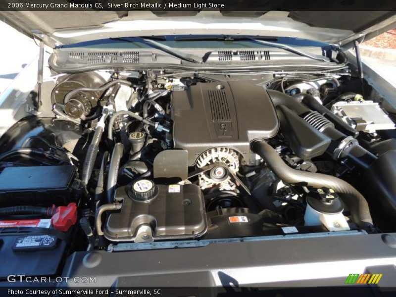 Silver Birch Metallic / Medium Light Stone 2006 Mercury Grand Marquis GS