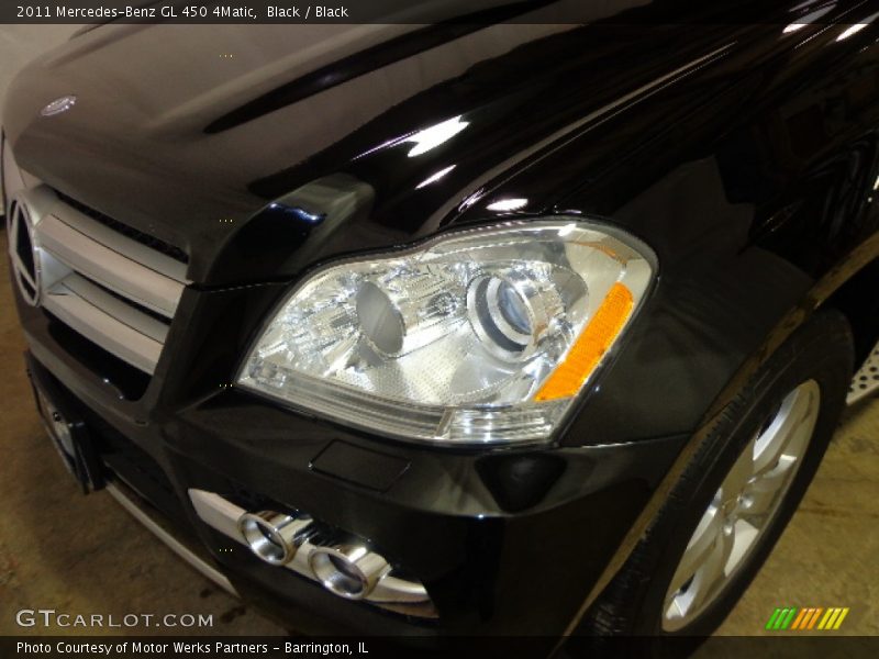 Black / Black 2011 Mercedes-Benz GL 450 4Matic