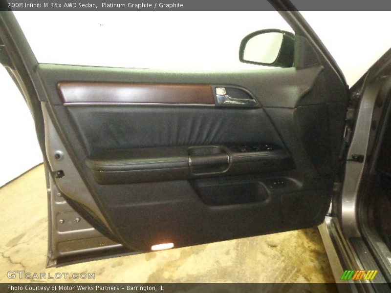 Platinum Graphite / Graphite 2008 Infiniti M 35x AWD Sedan