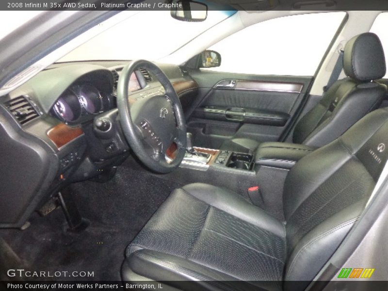 Platinum Graphite / Graphite 2008 Infiniti M 35x AWD Sedan
