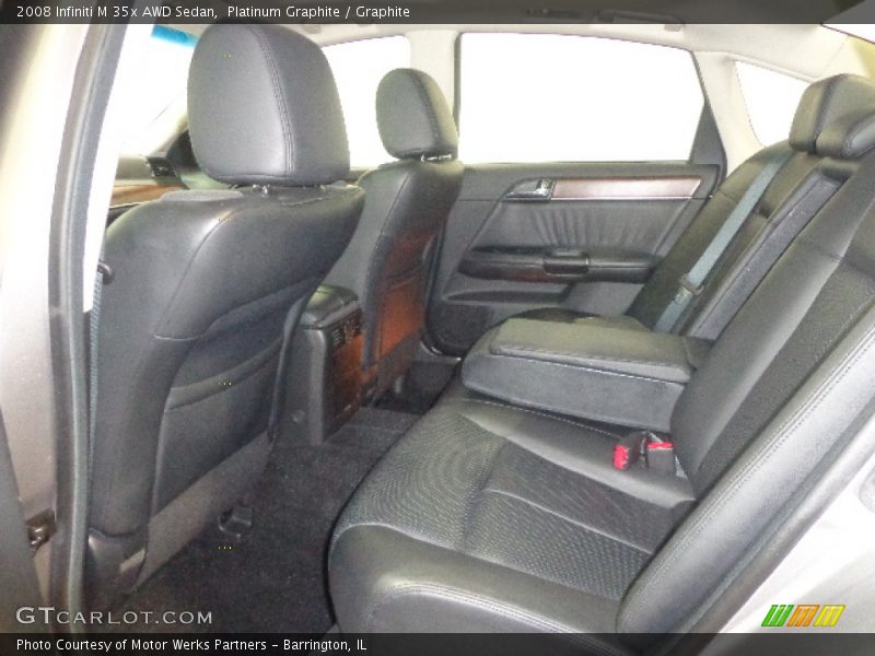 Platinum Graphite / Graphite 2008 Infiniti M 35x AWD Sedan