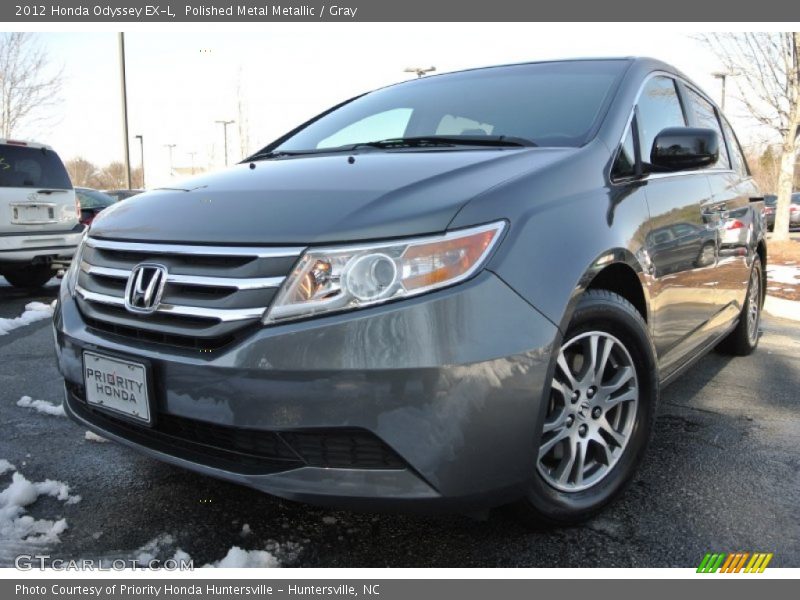 Polished Metal Metallic / Gray 2012 Honda Odyssey EX-L