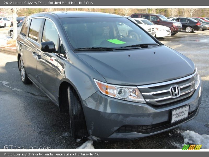 Polished Metal Metallic / Gray 2012 Honda Odyssey EX-L