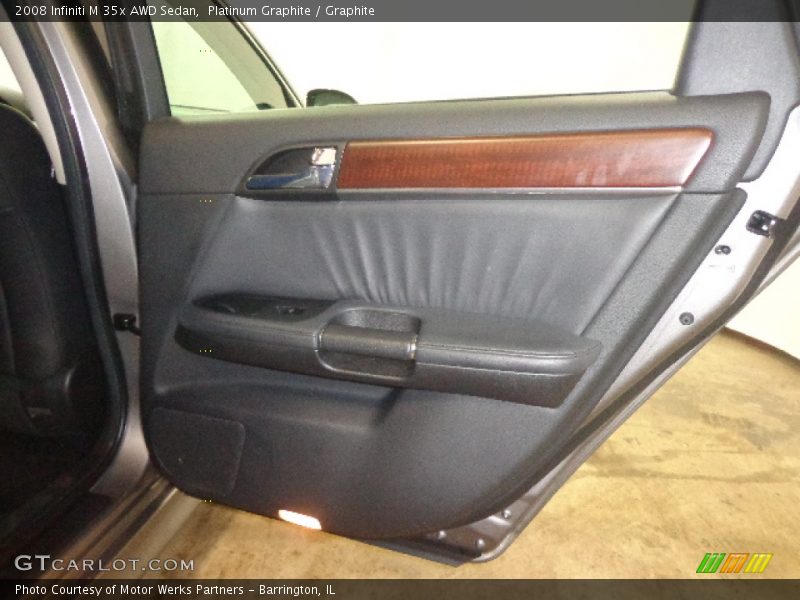 Platinum Graphite / Graphite 2008 Infiniti M 35x AWD Sedan