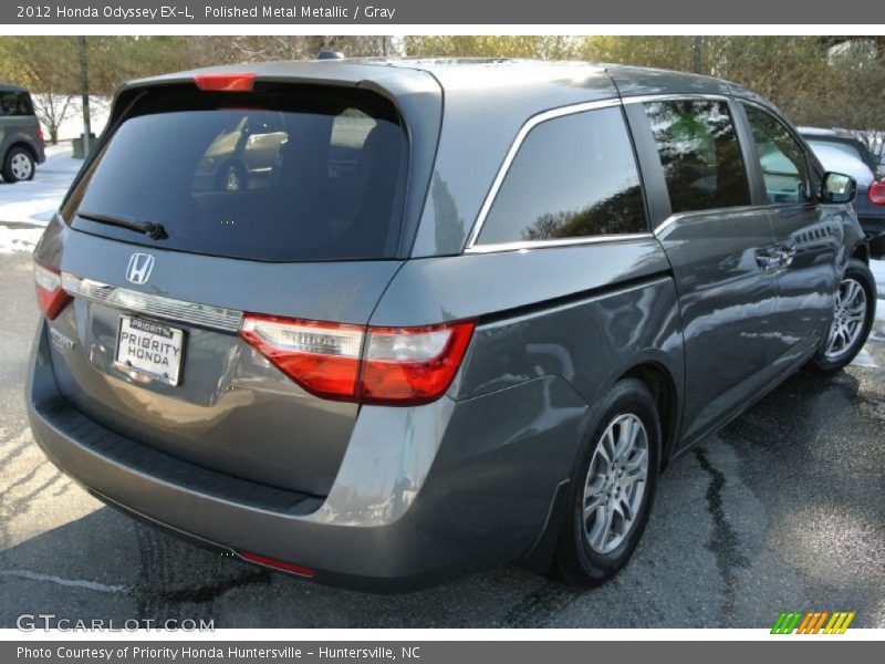 Polished Metal Metallic / Gray 2012 Honda Odyssey EX-L