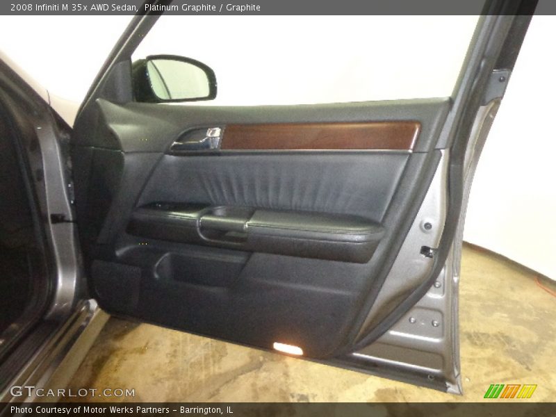 Platinum Graphite / Graphite 2008 Infiniti M 35x AWD Sedan
