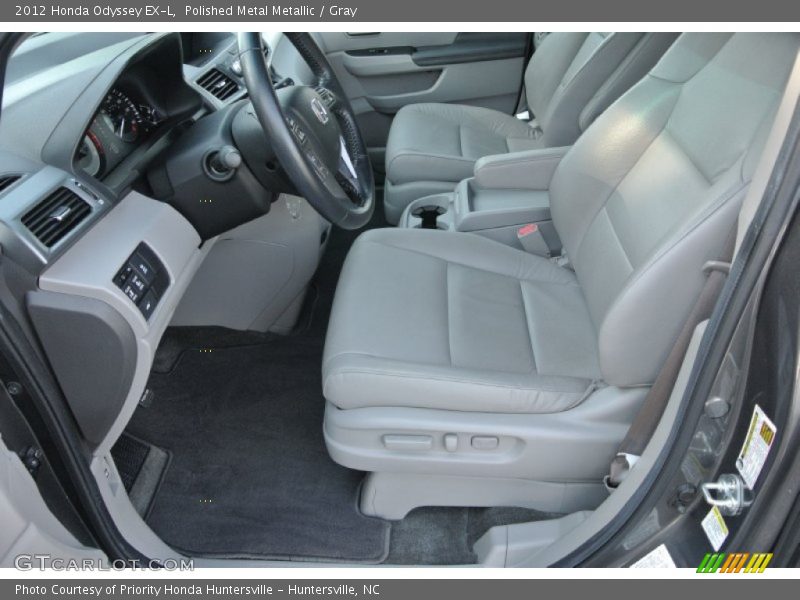 Polished Metal Metallic / Gray 2012 Honda Odyssey EX-L