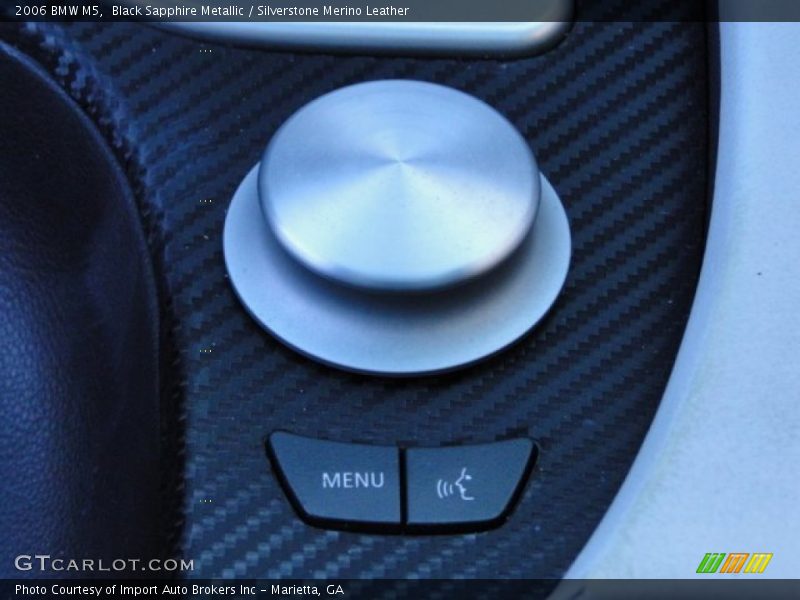 Black Sapphire Metallic / Silverstone Merino Leather 2006 BMW M5