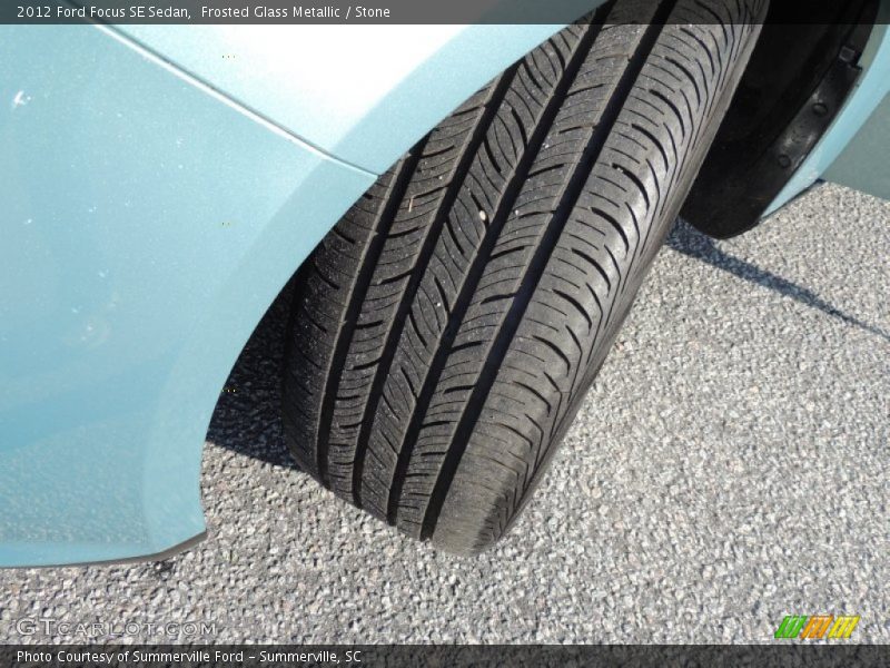 Frosted Glass Metallic / Stone 2012 Ford Focus SE Sedan