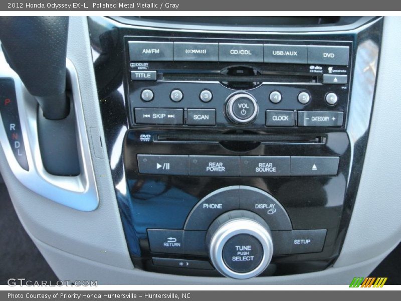 Polished Metal Metallic / Gray 2012 Honda Odyssey EX-L
