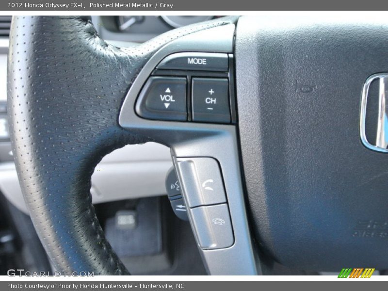 Polished Metal Metallic / Gray 2012 Honda Odyssey EX-L