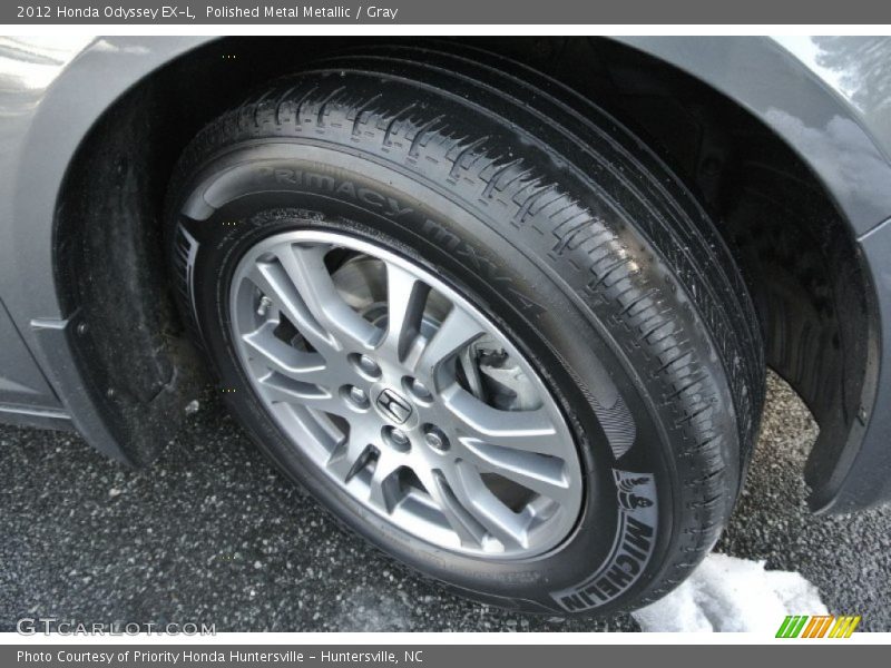 Polished Metal Metallic / Gray 2012 Honda Odyssey EX-L
