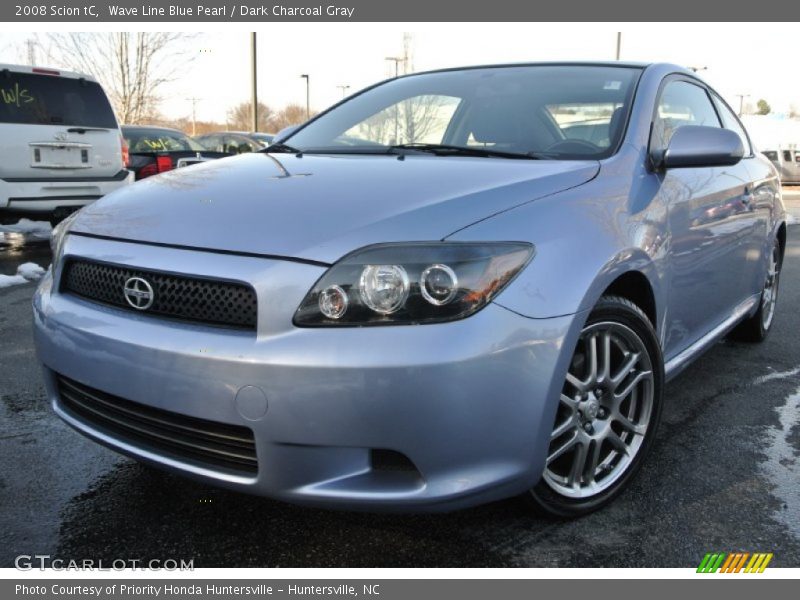 Wave Line Blue Pearl / Dark Charcoal Gray 2008 Scion tC