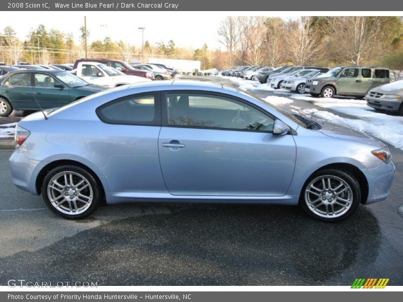 Wave Line Blue Pearl / Dark Charcoal Gray 2008 Scion tC