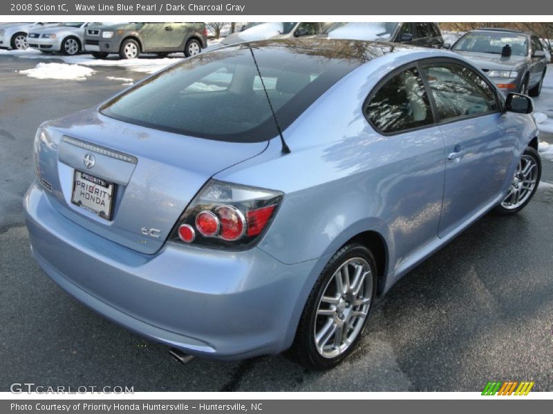 Wave Line Blue Pearl / Dark Charcoal Gray 2008 Scion tC