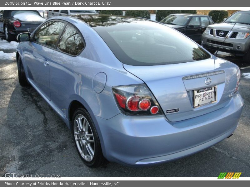Wave Line Blue Pearl / Dark Charcoal Gray 2008 Scion tC