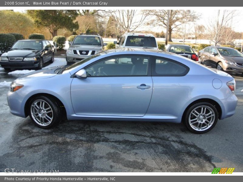 Wave Line Blue Pearl / Dark Charcoal Gray 2008 Scion tC
