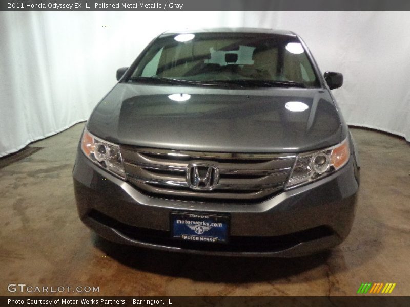 Polished Metal Metallic / Gray 2011 Honda Odyssey EX-L