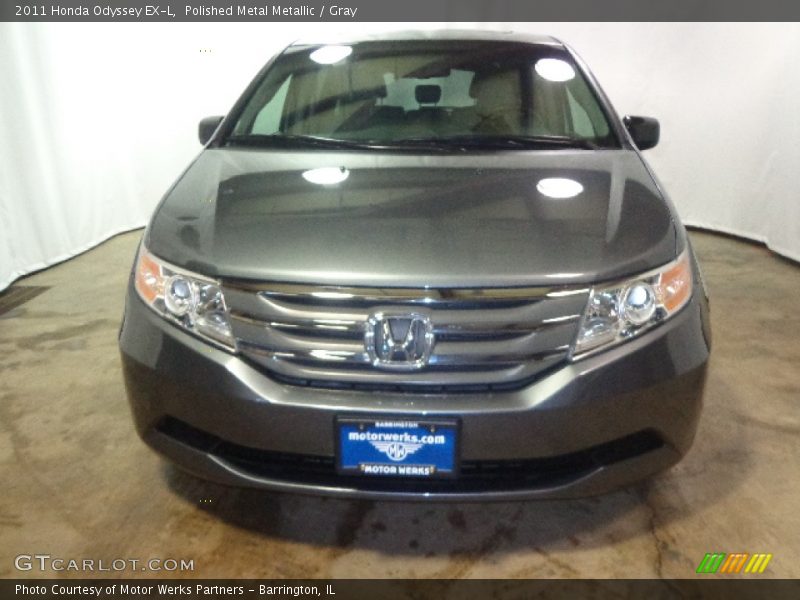 Polished Metal Metallic / Gray 2011 Honda Odyssey EX-L