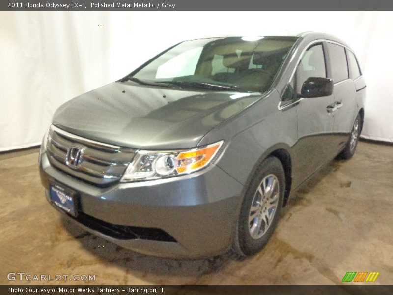 Polished Metal Metallic / Gray 2011 Honda Odyssey EX-L