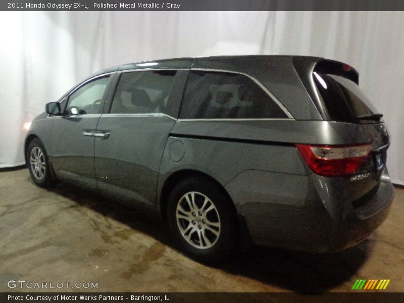 Polished Metal Metallic / Gray 2011 Honda Odyssey EX-L