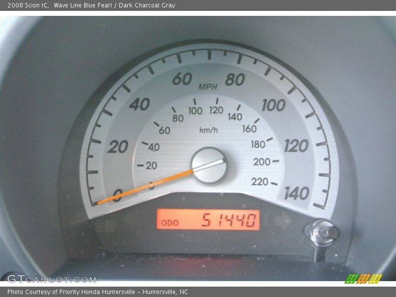 Wave Line Blue Pearl / Dark Charcoal Gray 2008 Scion tC