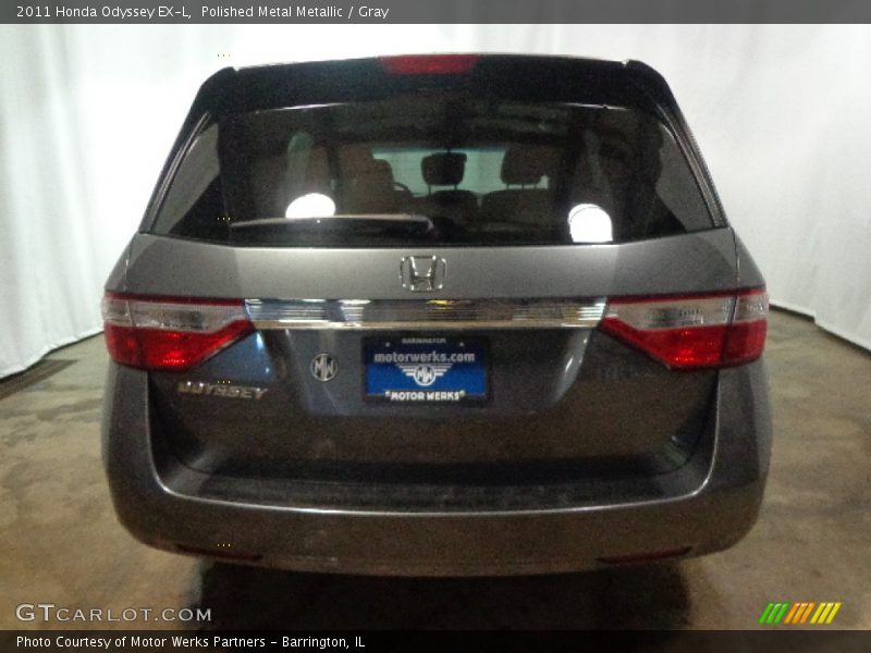 Polished Metal Metallic / Gray 2011 Honda Odyssey EX-L