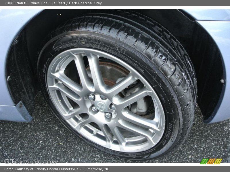 Wave Line Blue Pearl / Dark Charcoal Gray 2008 Scion tC