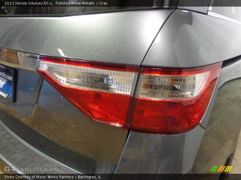 Polished Metal Metallic / Gray 2011 Honda Odyssey EX-L