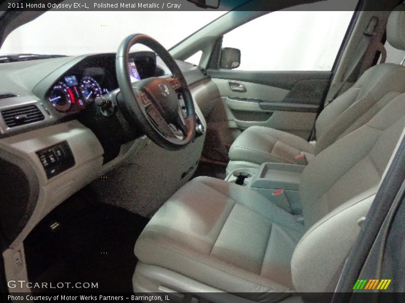 Polished Metal Metallic / Gray 2011 Honda Odyssey EX-L