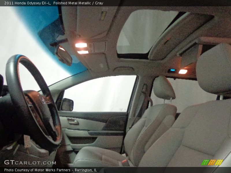Polished Metal Metallic / Gray 2011 Honda Odyssey EX-L