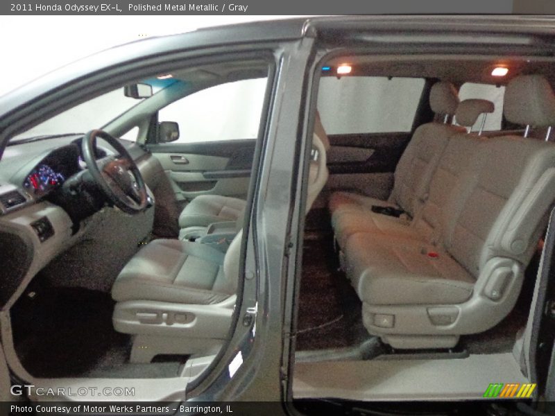 Polished Metal Metallic / Gray 2011 Honda Odyssey EX-L