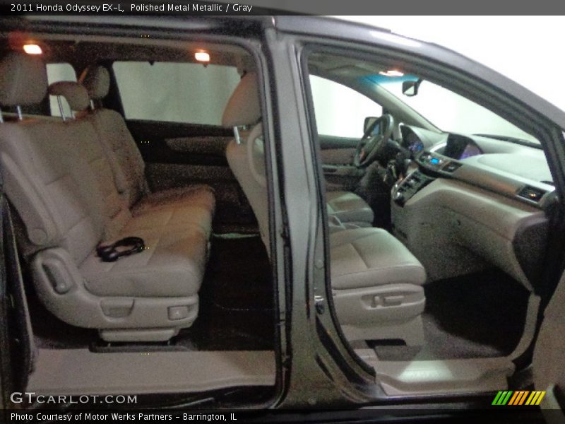 Polished Metal Metallic / Gray 2011 Honda Odyssey EX-L