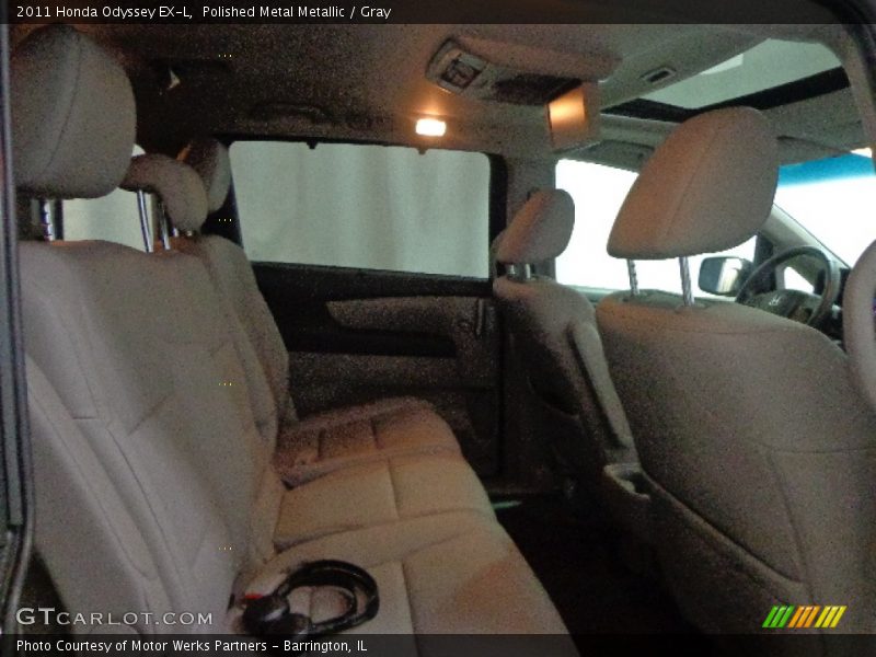Polished Metal Metallic / Gray 2011 Honda Odyssey EX-L