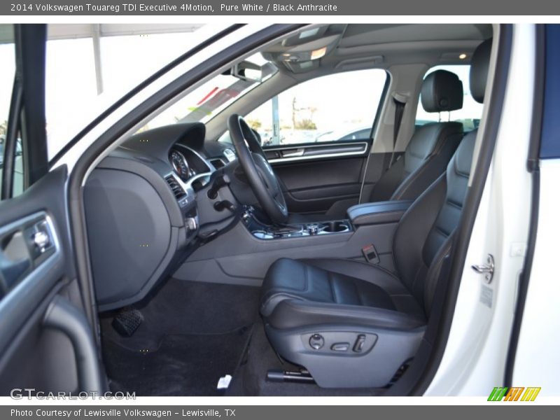 Pure White / Black Anthracite 2014 Volkswagen Touareg TDI Executive 4Motion