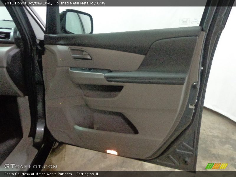 Polished Metal Metallic / Gray 2011 Honda Odyssey EX-L